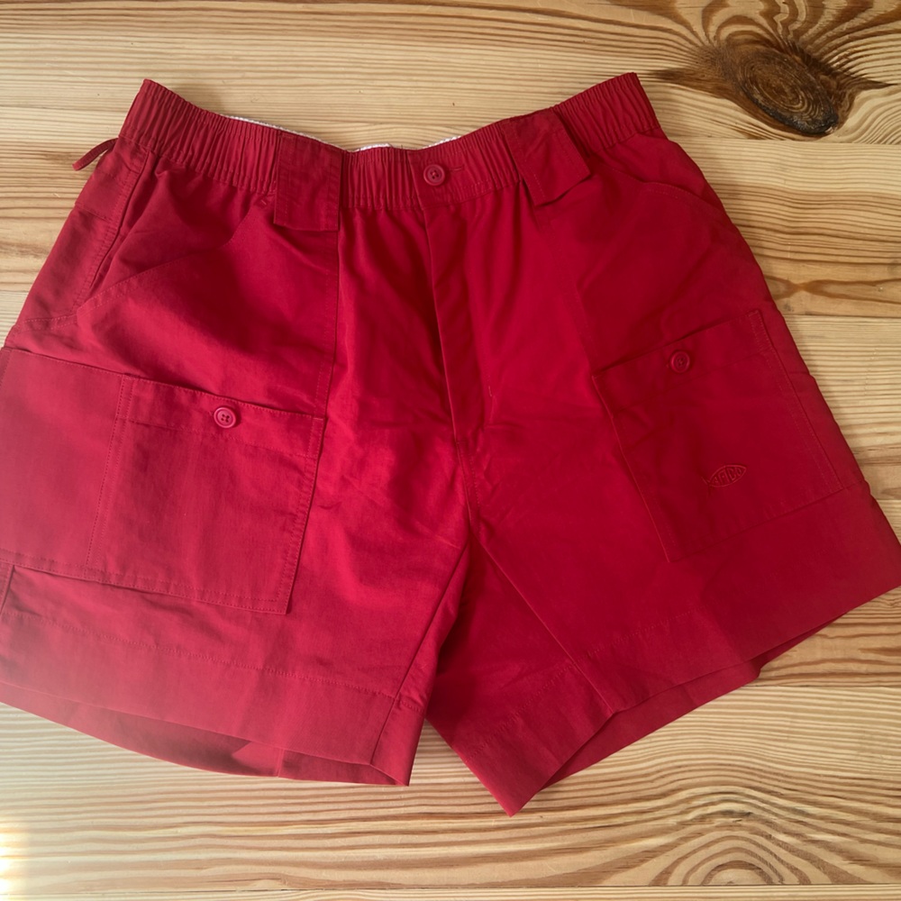 AFTCO red Men's shorts size 34